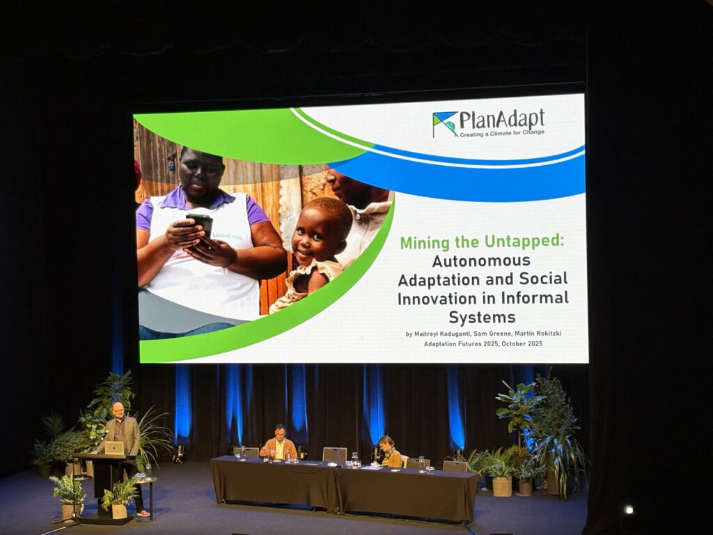 Researching New Frontiers for Effective Adaptation Action - PlanAdapt